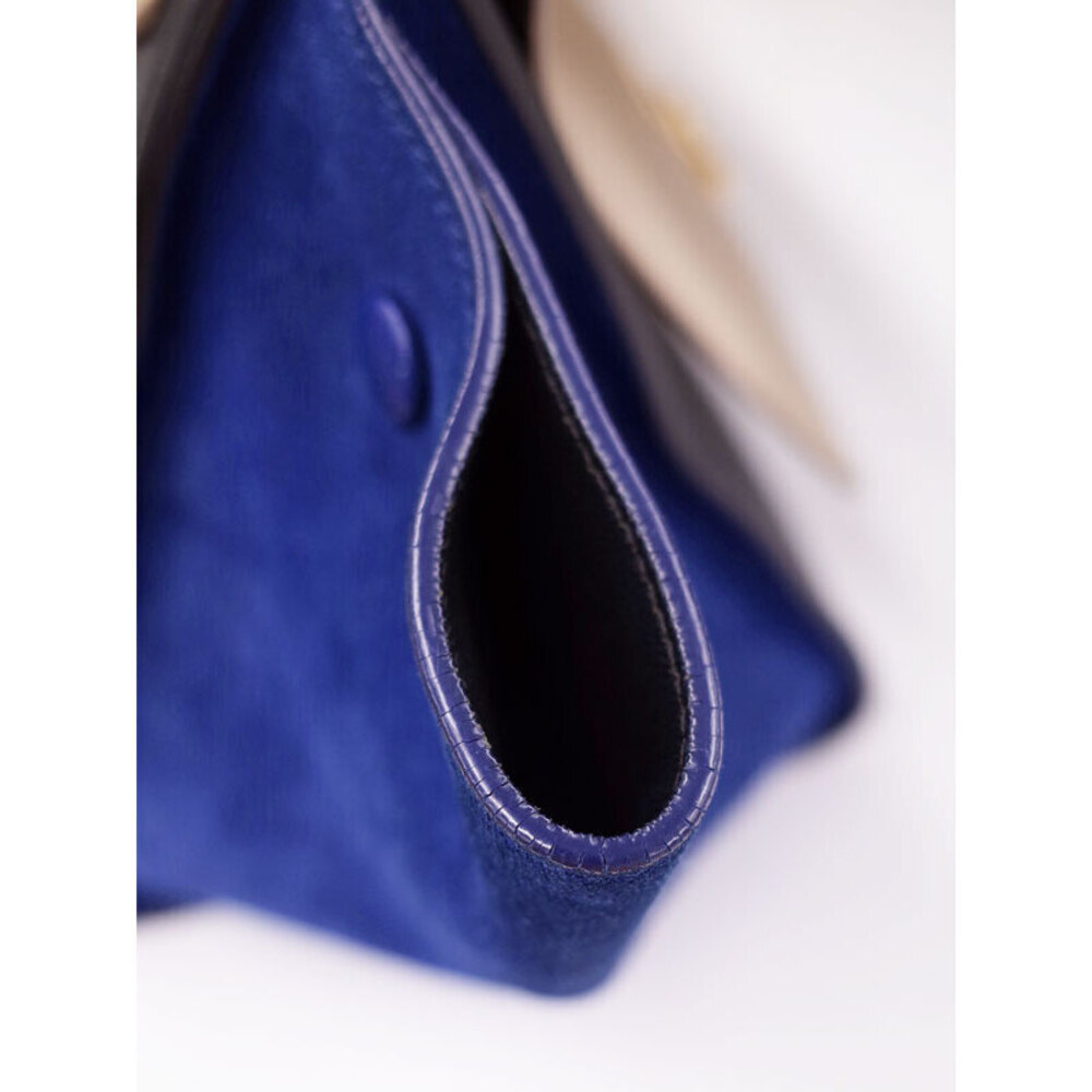 Celine Shoulder Tricolor Bag Trapeze Handbag - Picture 7 of 9